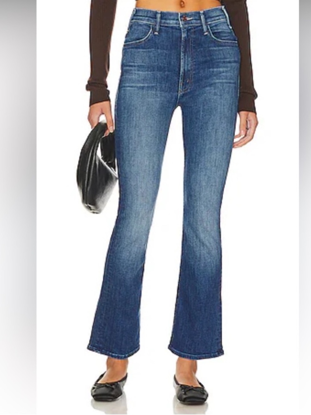 Mother The Hustler Ankle Jeans In One Trick Pony Wash Size 29